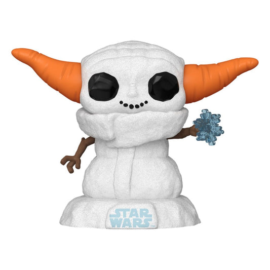 Star Wars: Mandalorian POP! Vinyl Figur Holiday Grogu SNWMN 9 cm - Versand: 5-7 Tage nach Bestellung