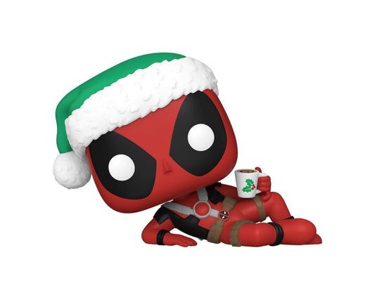 Marvel POP! Vinyl Figur Holiday Deadpool 9 cm - Versand: 5-7 Tage nach Bestellung