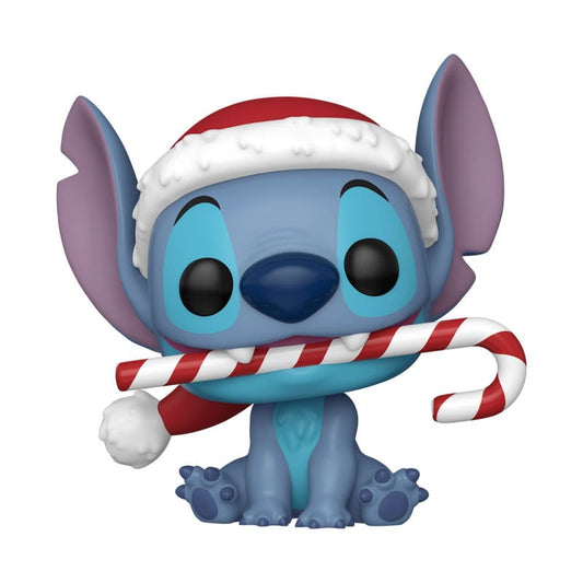 Disney POP! Vinyl Figur Holiday Stitch w/CC 9 cm - Versand: 5-7 Tage nach Bestellung