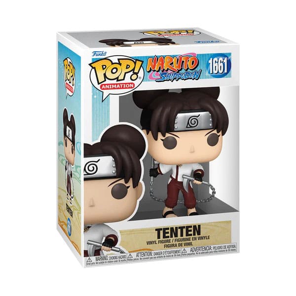 Naruto Pop! Animation Vinyl Figur Tenten 9 cm - Versand: 5-7 Tage nach Bestellung