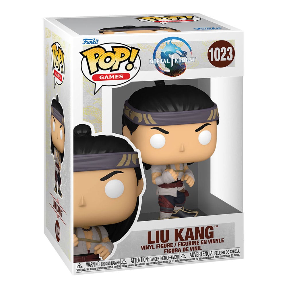 Mortal Kombat POP! Games Vinyl Figur Liu Kang (God of Fire) 9 cm - Versand: 7 Tage nach Bestellung