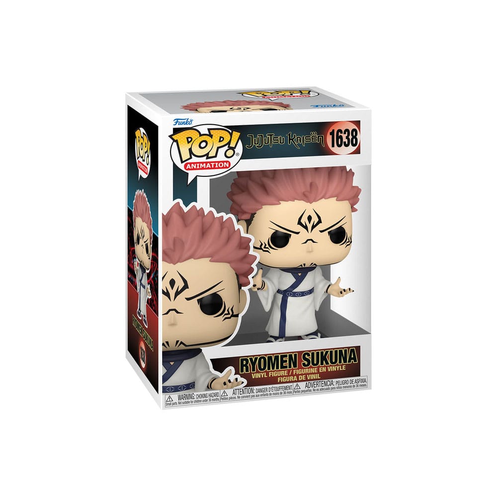 Jujutsu Kaisen POP! Animation Vinyl Figuren Sukuna 9 cm - Preorder - ETA: 24.11.2025