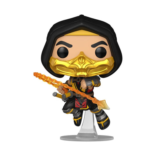 Mortal Kombat POP! Games Vinyl Figur Scorpion 9 cm - Versand: 7 Tage nach Bestellung