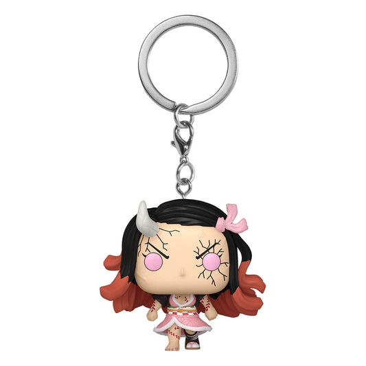 Demon Slayer: Kimetsu no Yaiba POP! Vinyl Schlüsselanhänger 4 cm Nezuko(Demon Form) Display (12) - Preorder - ETA: 24.11.2025