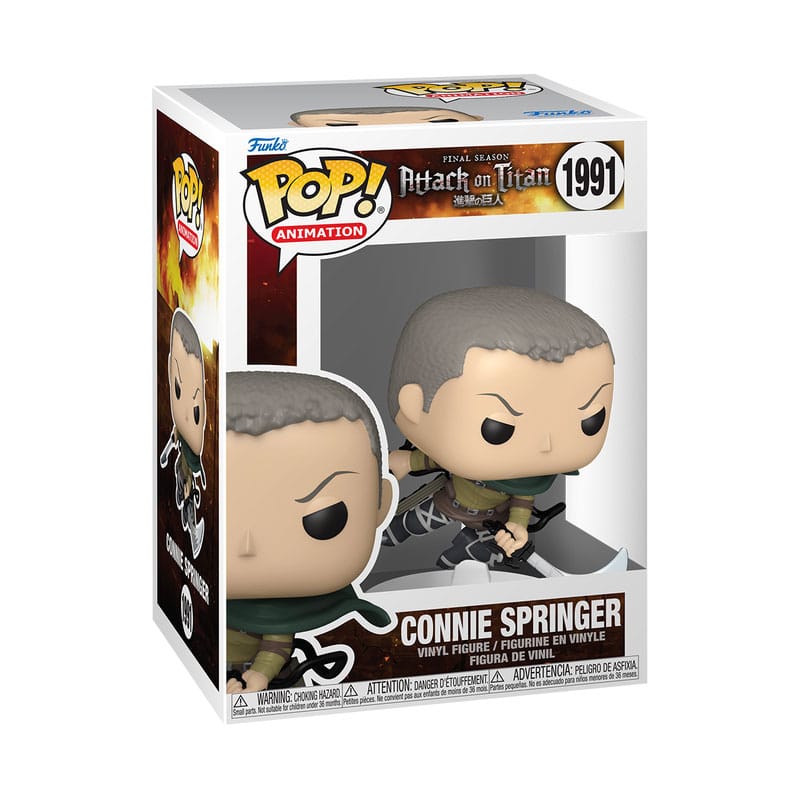 Attack on Titan POP! Animation Vinyl Figur Conny Springer 9 cm - Versand: 5-7 Tage nach Bestellung