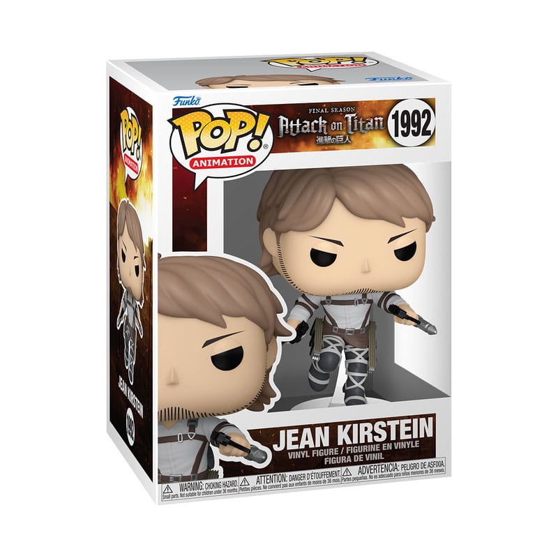 Attack on Titan POP! Animation Vinyl Figur Jean Kirstein 9 cm - Preorder - ETA: 08.11.2025