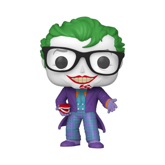 Batman 85th Anniversary POP! Movies Vinyl Figur The Joker w/Teeth 9 cm  - Versand: 5-7 Tage nach Bestellung