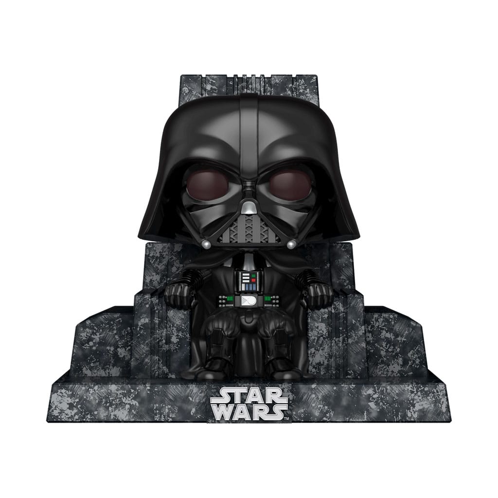 Star Wars: Dark Side POP! Deluxe Vinyl Figur Vader Throne 9 cm - Versand: 7 Tage nach Bestellung