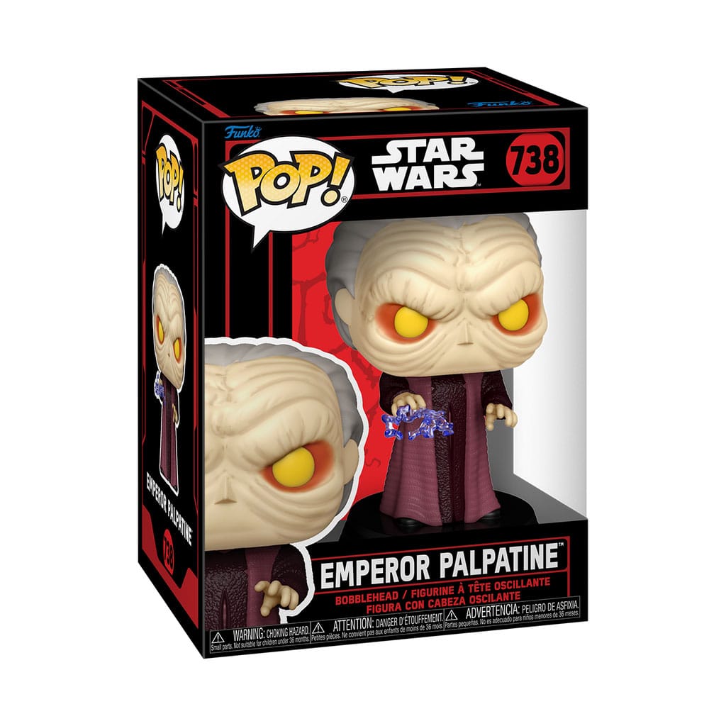 Star Wars: Dark Side POP! Vinyl Figur Palpatine 9 cm - Preorder - ETA: Mitte 03.2025