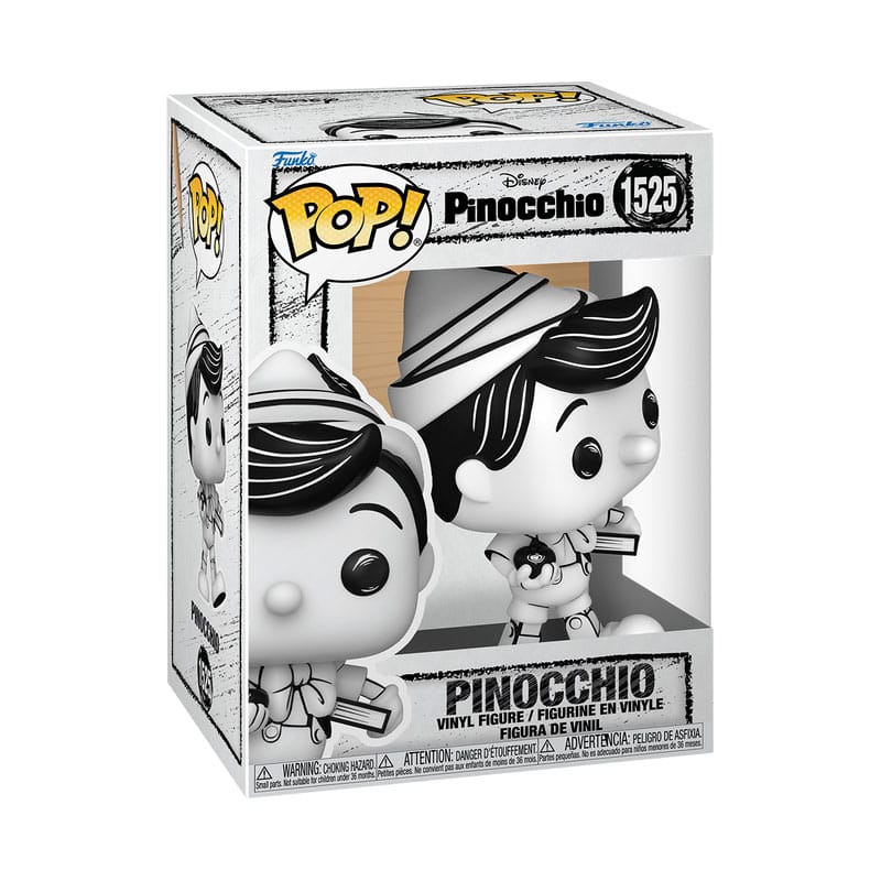 Disney POP! Vinyl Figur Sketched- Pinocchio 9 cm - Versand: 5-7 Tage nach Bestellung