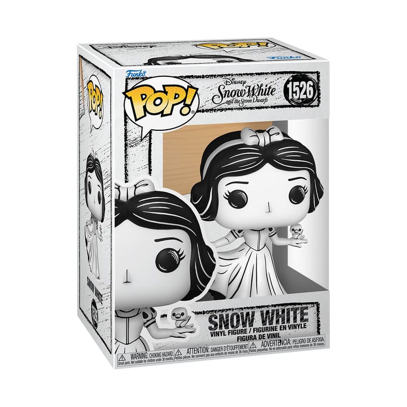 Disney POP! Vinyl Figur Sketched- Snow White 9 cm - Versand: 5-7 Tage nach Bestellung