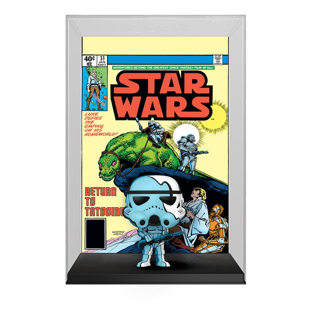 Star Wars POP! Comic Cover Vinyl Figur Stormtrooper (1977) #31 9 cm - Versand: 5-7 Tage nach Bestellung