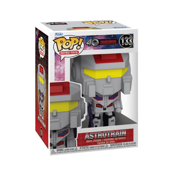Transformers Retro Series POP! TV Vinyl Astrotrain 9 cm - Versand: 5-7 Tage nach Bestellung
