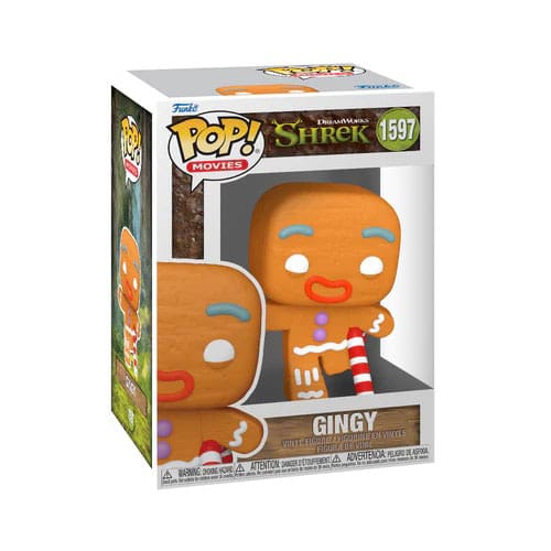 Shrek POP! Movies Vinyl Figur 30th Anniversary Gingerbread man 9 cm  - Preorder - ETA: 03.08.2026