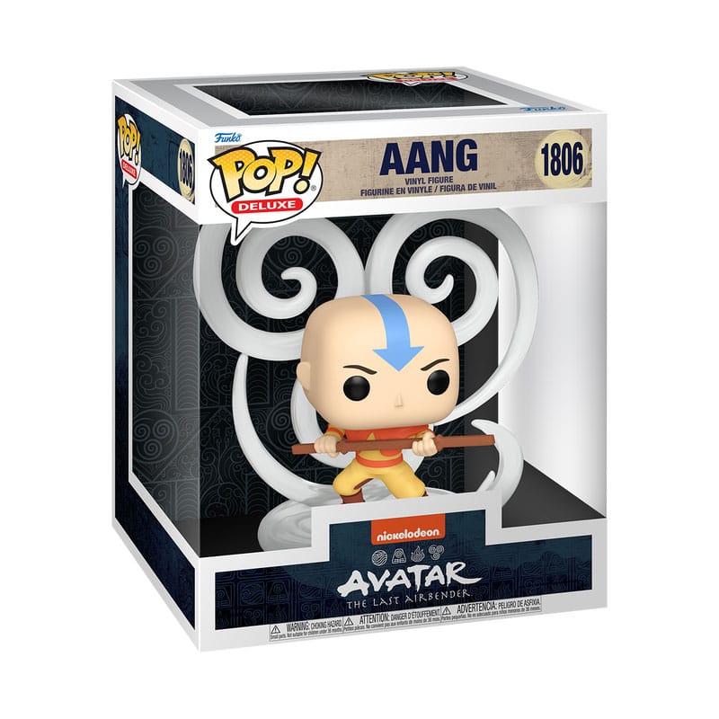 Avatar Der Herr der Element POP! Deluxe Vinyl Figur Aang 9 cm - Versand: 5-7 Tage nach Bestellung