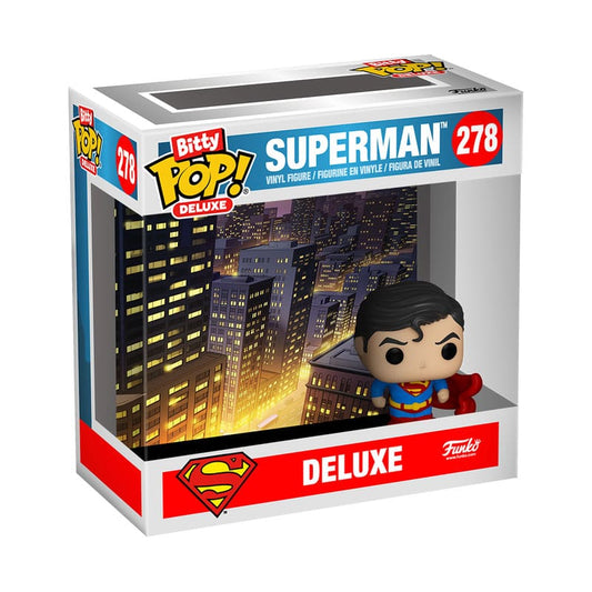 Superman Bitty POP! Deluxe Vinyl Figuren Superman(Gargoyle) Display (12) 2,5 cm - Versand: 5-7 Tage nach Bestellung