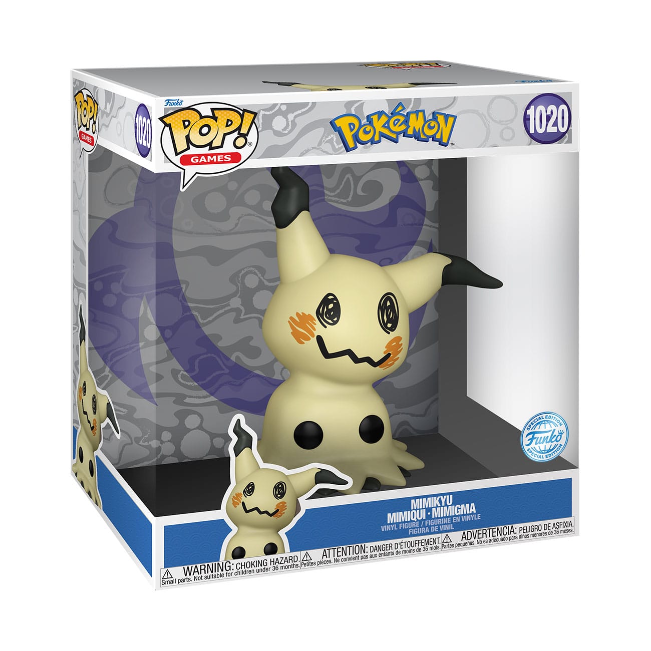 Pokemon Super Sized Jumbo POP! Vinyl Figur Mimikyu 25 cm  - Preorder - ETA: 27.07.2025
