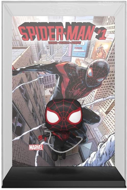 Spider-Man POP! Comic Cover Vinyl Figur Spider-Man 2016 #1 9 cm - Versand: 7 Tage nach Bestellung