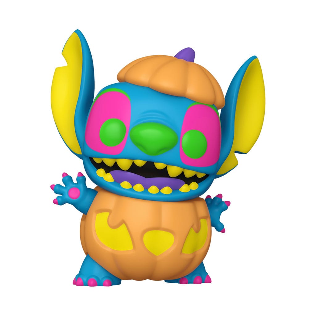 Lilo & Stitch POP! Disney Vinyl Figur Blacklight Pumpkin Stitch 9 cm - Versand: 7 Tage nach Bestellung