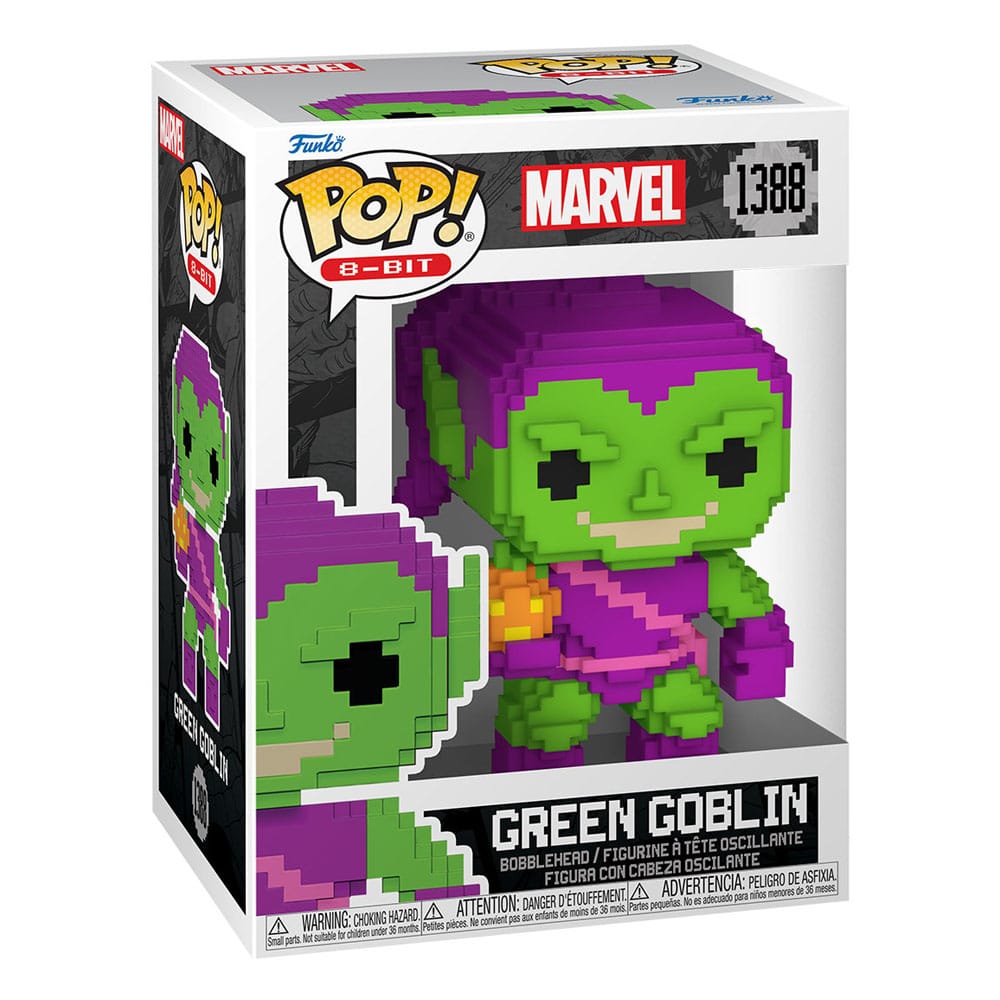 Marvel POP! 8-Bit Vinyl Figur Green Goblin 9 cm - Versand: 5-7 Tage nach Bestellung