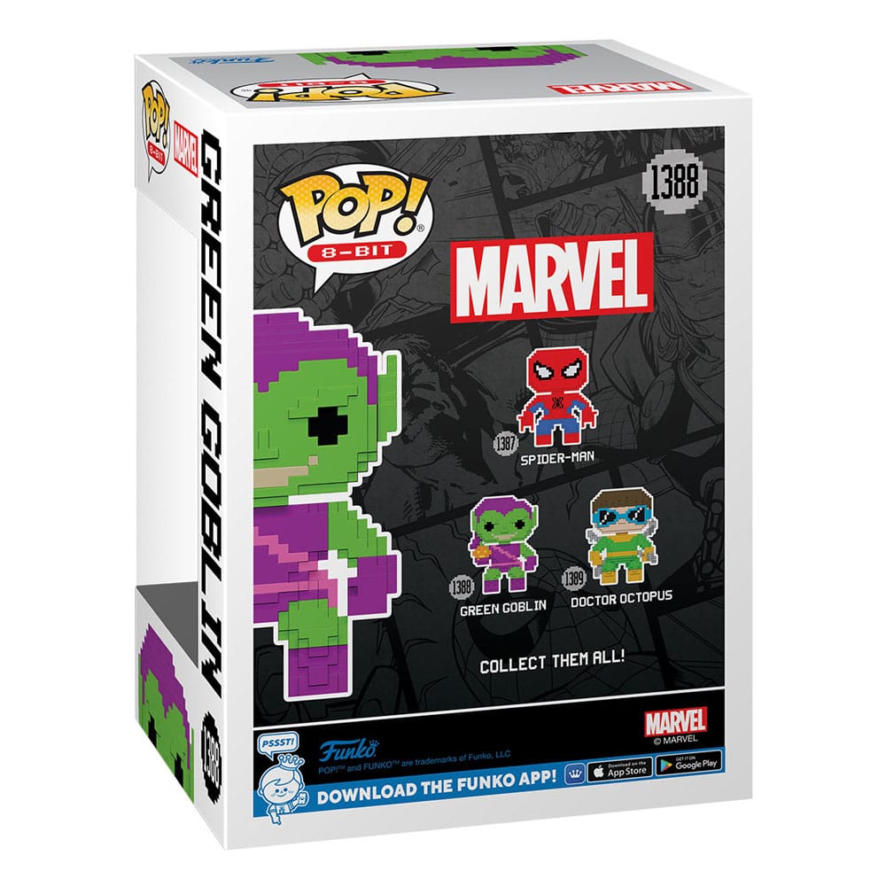 Marvel POP! 8-Bit Vinyl Figur Green Goblin 9 cm - Versand: 5-7 Tage nach Bestellung