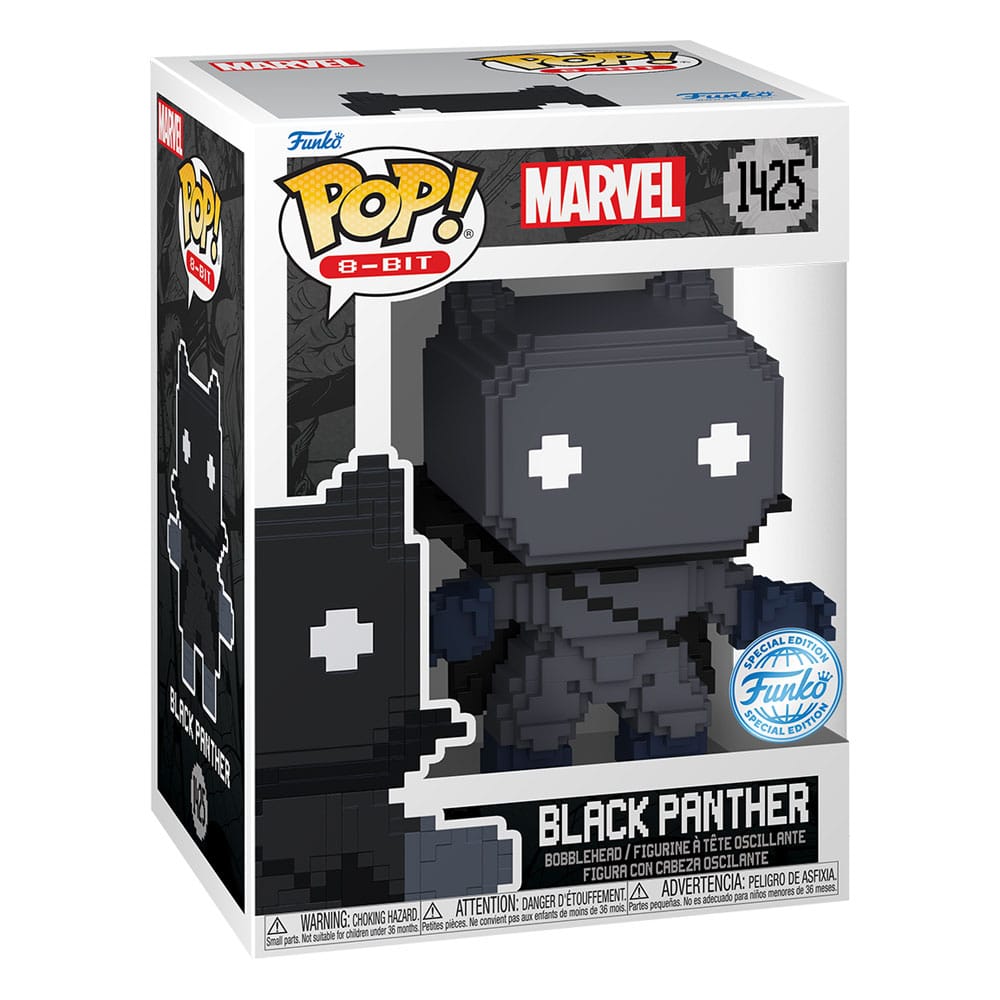 Marvel POP! 8-Bit Vinyl Figur Black Panther 9 cm - Versand: 5-7 Tage nach Bestellung