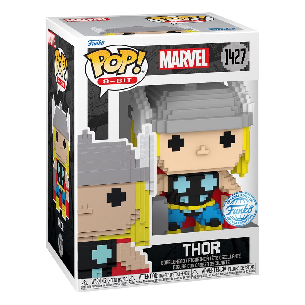 Marvel POP! 8-Bit Vinyl Figur Thor 9 cm - Versand: 5-7 Tage nach Bestellung