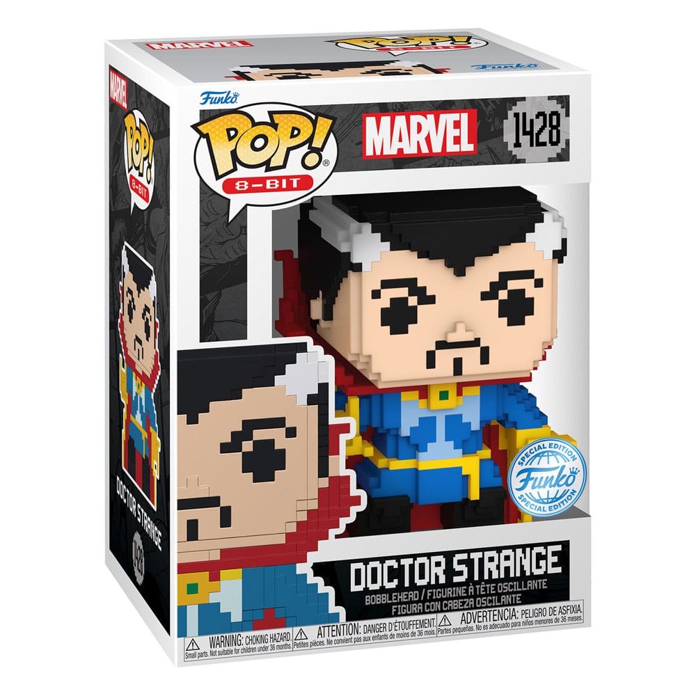 Marvel POP! 8-Bit Vinyl Figur Dr. Strange 9 cm - Versand: 5-7 Tage nach Bestellung