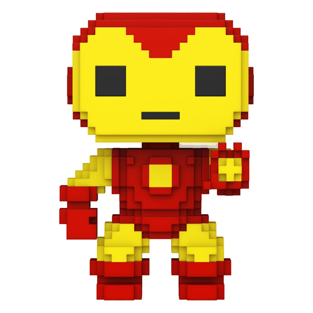 Marvel POP! 8-Bit Vinyl Figur Iron Man 9 cm - Versand: 5-7 Tage nach Bestellung