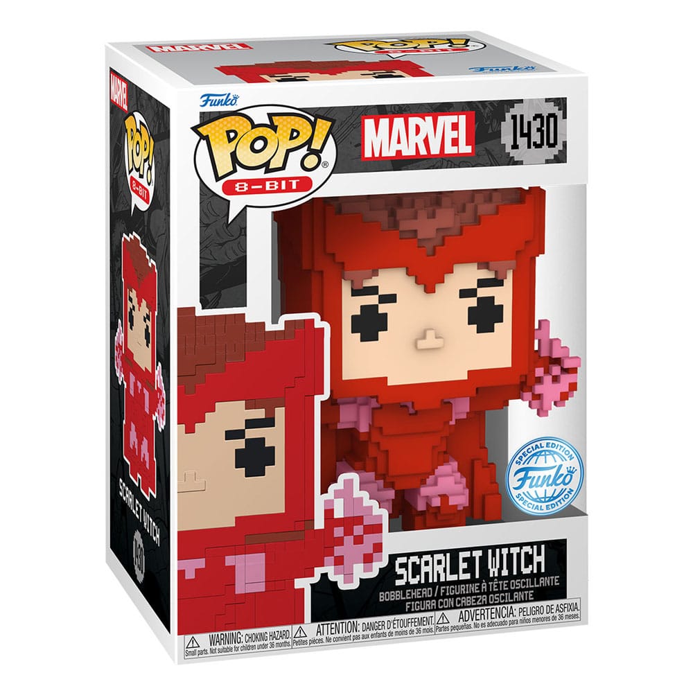 Marvel POP! 8-Bit Vinyl Figur Scarlett Witch 9 cm - Versand: 5-7 Tage nach Bestellung
