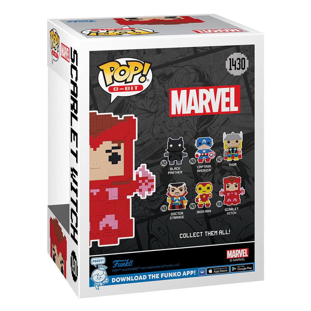 Marvel POP! 8-Bit Vinyl Figur Scarlett Witch 9 cm - Versand: 5-7 Tage nach Bestellung