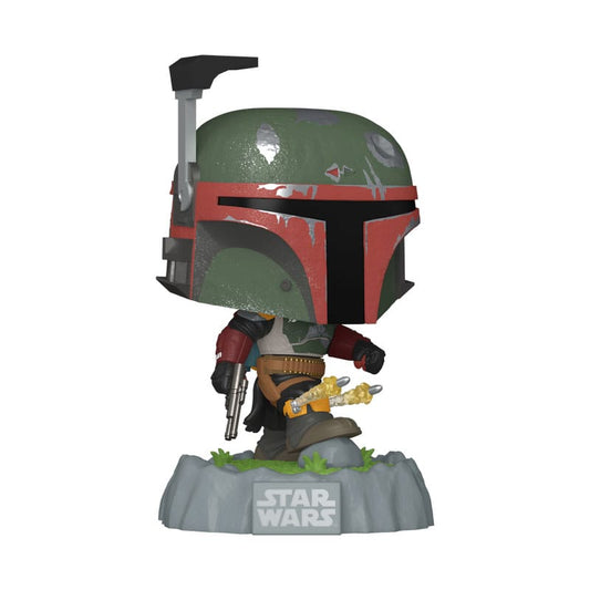 Star Wars: Fett Legacy POP! Vinyl Figur Boba Fett w/Rockets 9 cm - Versand: 5-7 Tage nach Bestellung