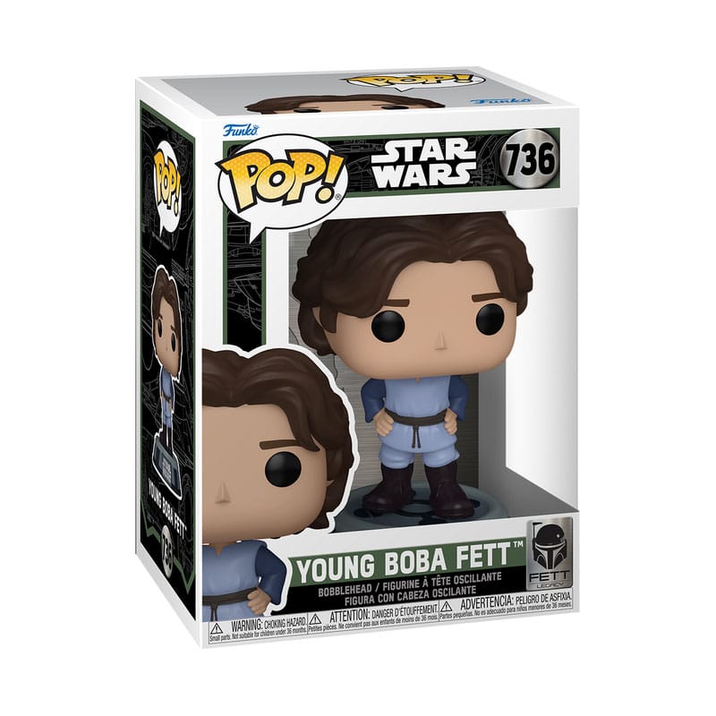 Star Wars: Fett Legacy POP! Vinyl Figur Boba Fett(Young) 9 cm - Versand: 5-7 Tage nach Bestellung