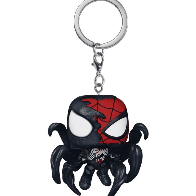 Marvel's Spider-Man 2 POP! Vinyl Schlüsselanhänger 4 cm Advanced Suit 2.0 Symbiote Takeover Display (12) - Versand: 5-7 Tage nach Bestellung