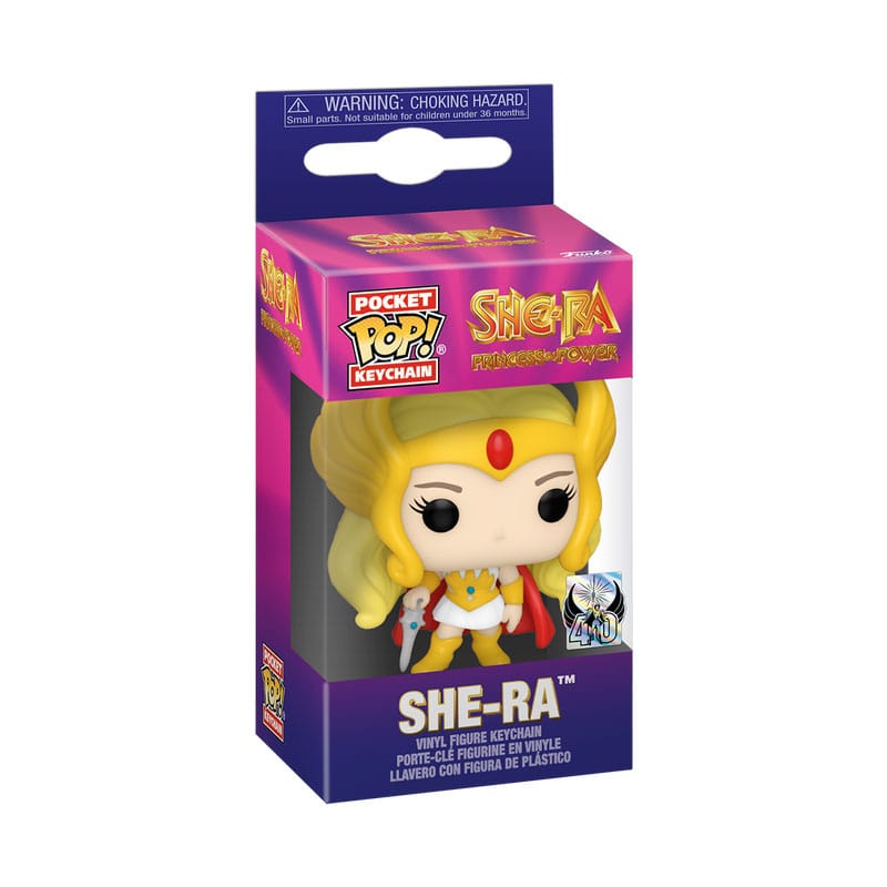Masters of the Universe POP! Vinyl Schlüsselanhänger 4 cm She-Ra Display (12) - Versand: 5-7 Tage nach Bestellung