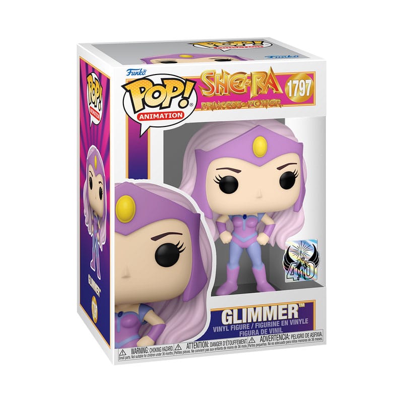 Masters of the Universe POP! Vinyl Figur She-Ra - Glimmer 9 cm - Versand: 5-7 Tage nach Bestellung