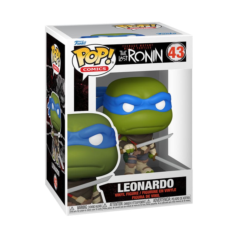 Teenage Mutant Ninja Turtles POP! Vinyl Figur Last Ronin Leonardo 9 cm  - Versand: 5-7 Tage nach Bestellung