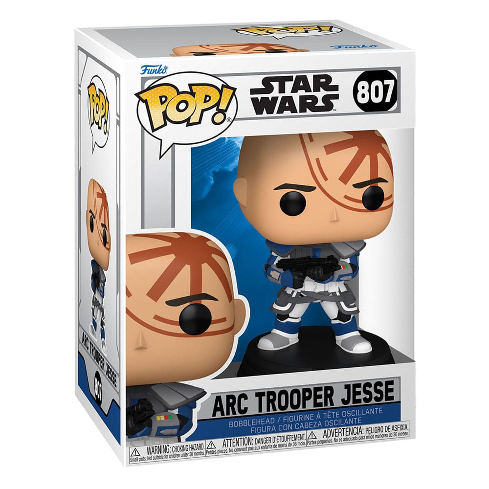 Star Wars POP! Vinyl Wackelkopf-Figuren ARC Trooper Jesse with Chase 9 cm Sortiment (6) - Preorder - ETA: 20.11.2025