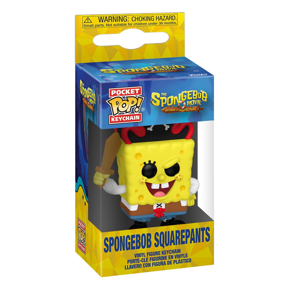 The SpongeBob Movie (2025) POP! Vinyl Schlüsselanhänger 4 cm SpongeBob SquarePants Display (12) - Preorder - ETA: 25.12.2025