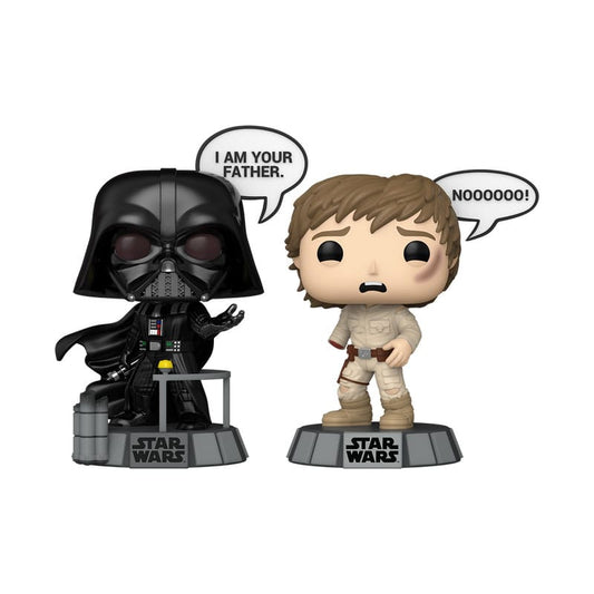 Star Wars: Sayings POP! Vinyl Figuren 2er-Pack Vader & Luke 9 cm - Versand: 5-7 Tage nach Bestellung