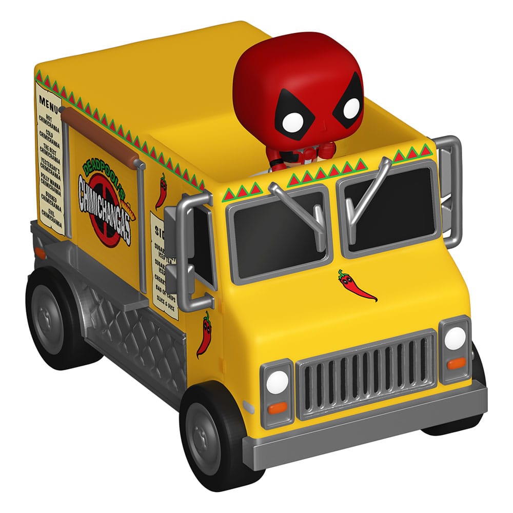 Marvel POP! Rides Vinyl Figur Deadpool w/Chimichanga Truck 2,5 cm  - Preorder - ETA: 16.02.2026