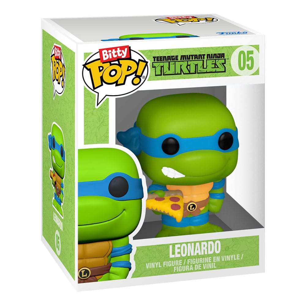 Teenage Mutant Ninja Turtles POP! Rides Vinyl Figur Leonardo w/Van 2,5 cm  - Versand: 5-7 Tage nach Bestellung