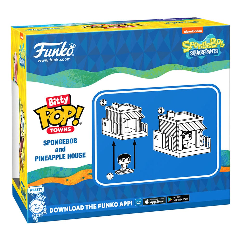Spongebob Bitty POP! Town Vinyl Figur Spongebob at Home - Preorder - ETA: 24.11.2025