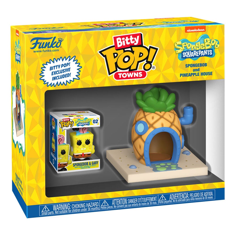 Spongebob Bitty POP! Town Vinyl Figur Spongebob at Home - Preorder - ETA: 24.11.2025