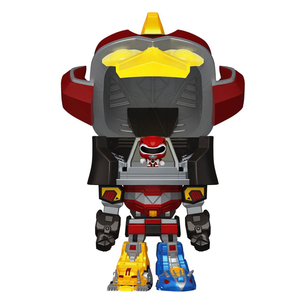 Mighty Morphin Power Rangers Bitty POP! Bots Figuren 4er-Pack Megazord with Red Ranger 2,5 cm - Preorder - ETA: 24.11.2025