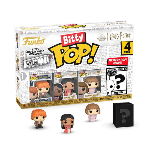 Harry Potter und der Feuerkelch Bitty POP! Vinyl Figuren 4er-Pack Ron 2,5 cm - Preorder - ETA: 12.02.2026