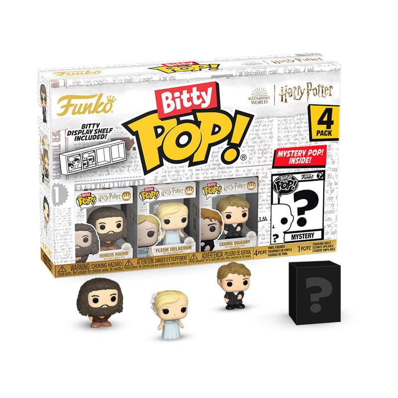 Harry Potter und der Feuerkelch Bitty POP! Vinyl Figuren 4er-Pack Hagrid 2,5 cm - Preorder - ETA: 03.01.2026