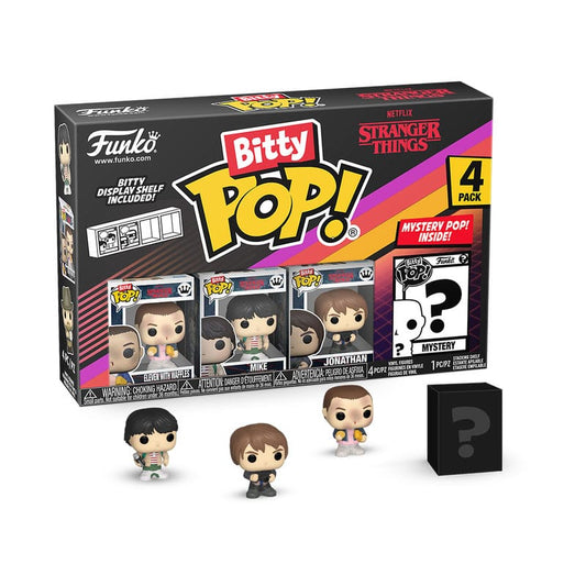 Stranger Things Bitty POP! Vinyl Figuren 4er-Pack Eleven 2,5 cm - Preorder - ETA: 24.11.2025
