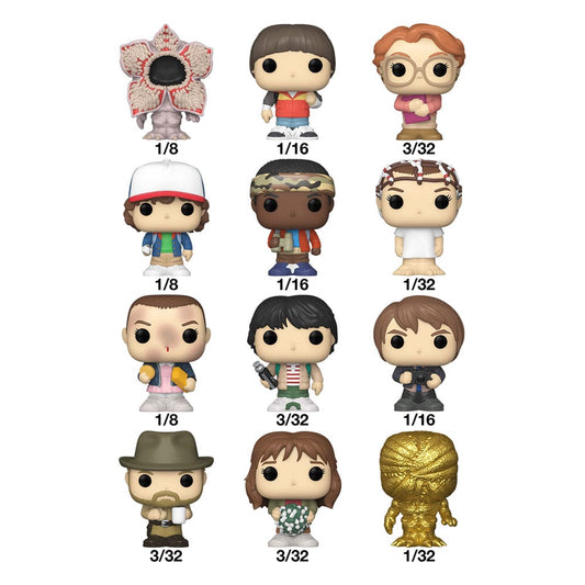 Stranger Things POP! Vinyl Figuren Display (32) PDQ 2,5 cm - Preorder - ETA: 24.11.2025