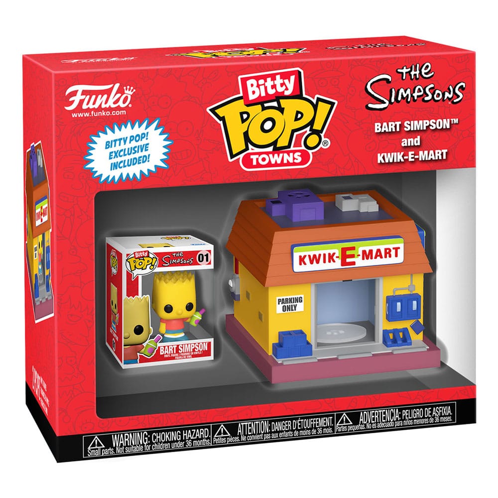 Simpsons Bitty POP! Town Vinyl Figur Kwik-E-Mart - Versand: 5-7 Tage nach Bestellung